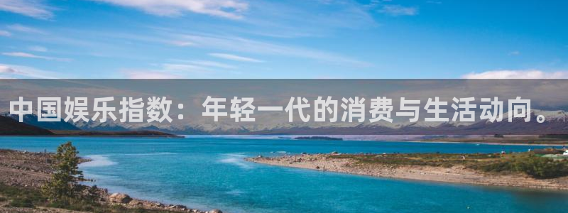美狮贵宾会游戏官网平台入口：中国娱乐指数：年轻一代的消费与生活动向。