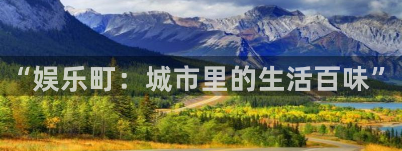 美狮贵宾会平台招商：“娱乐町：城市里的生活百味”