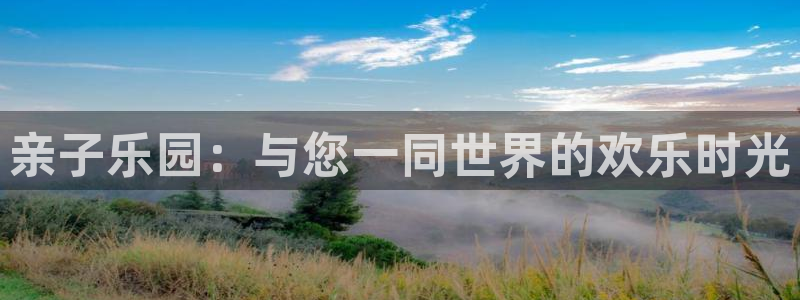 美狮贵宾会.ccm苹果版：亲子乐园：与您一同世界的欢乐时光